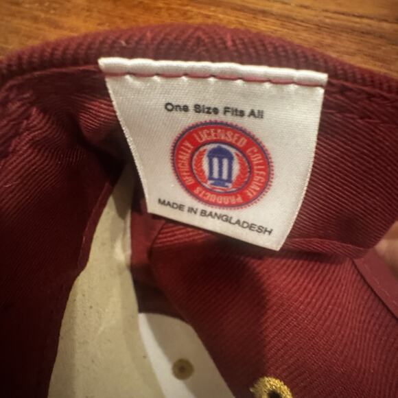 NEW Florida State Seminoles Puma Baseball Hat Dad Cap Snap Strap Back FSU VTG 95 - Picture 13 of 16